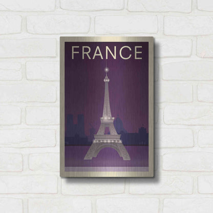 Luxe Metal Art 'Eiffel Tower' by Incado, Metal Wall Art,12x16