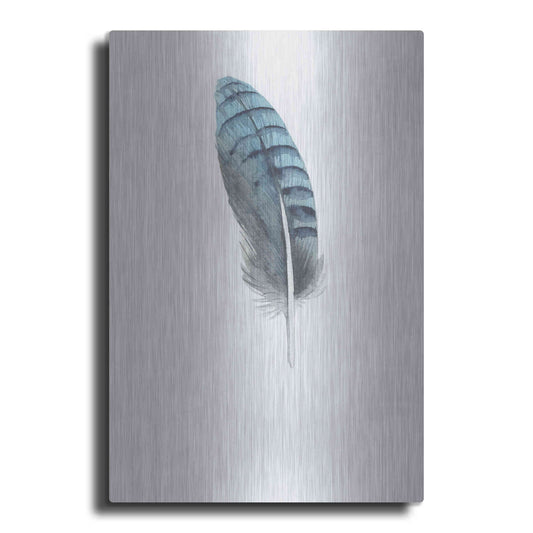 Luxe Metal Art 'Feather 2' by Incado, Metal Wall Art