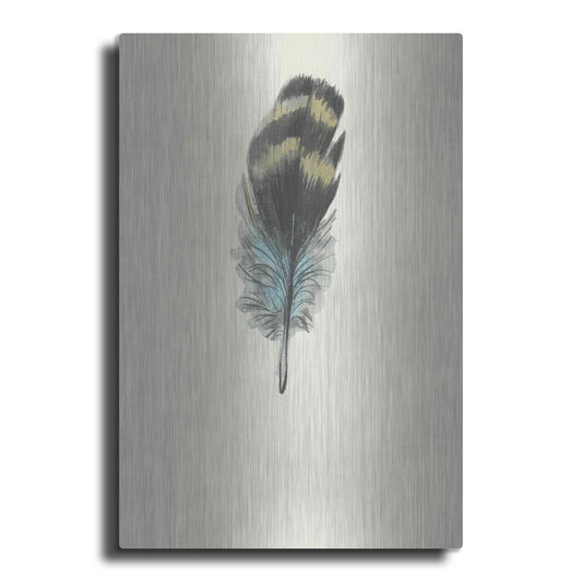 Luxe Metal Art 'Feather 3' by Incado, Metal Wall Art