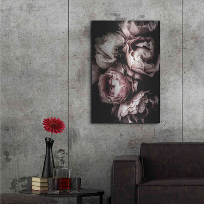 Luxe Metal Art 'Floral 30' by Incado, Metal Wall Art,24x36