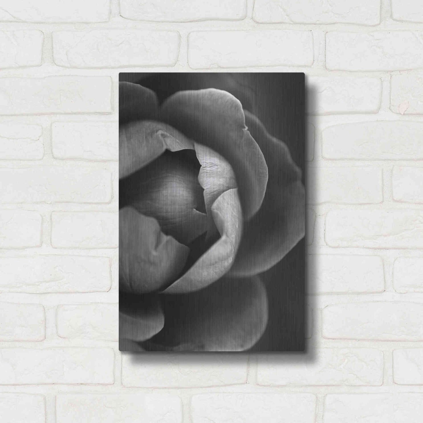 Luxe Metal Art 'Flower Bloom' by Incado, Metal Wall Art,12x16