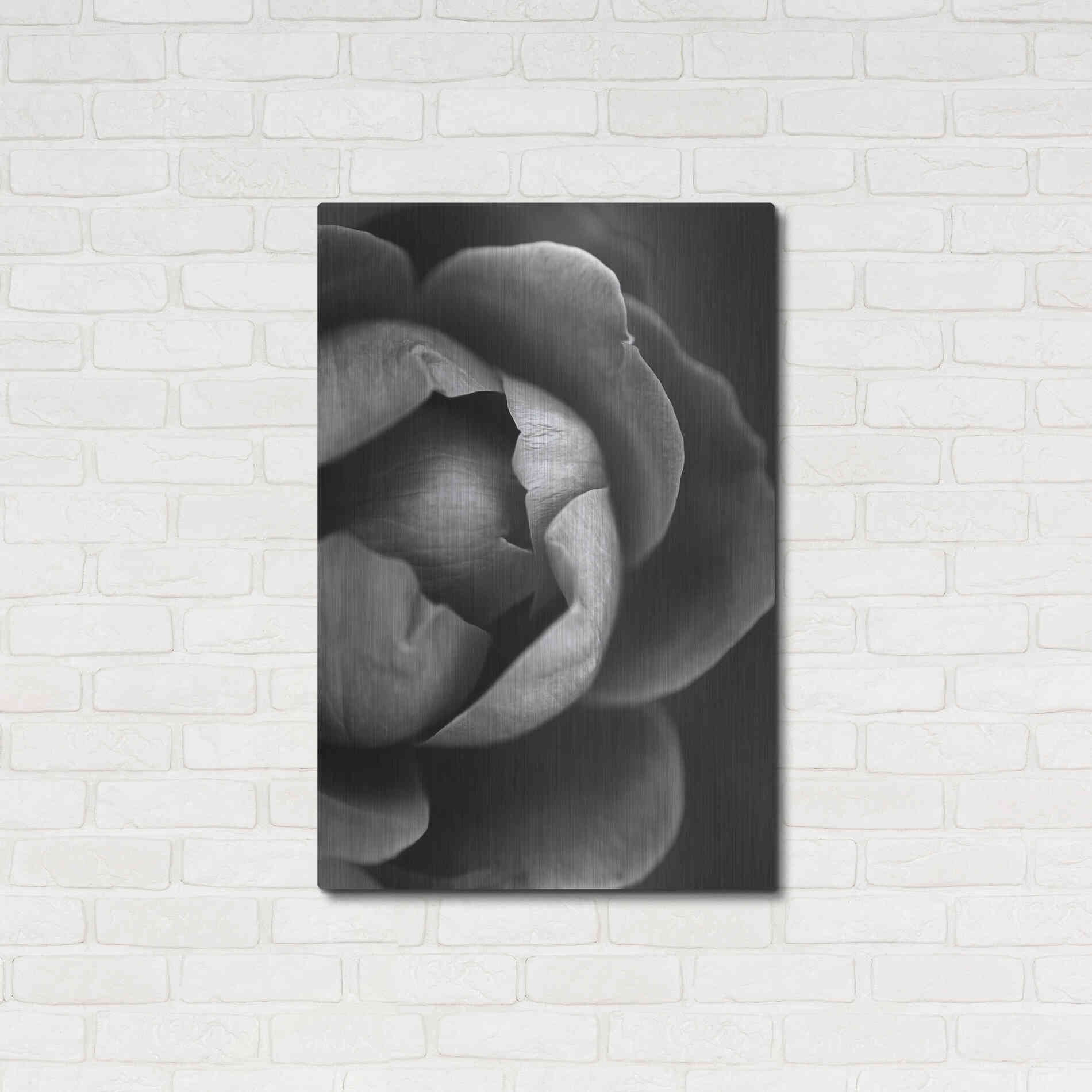 Luxe Metal Art 'Flower Bloom' by Incado, Metal Wall Art,24x36