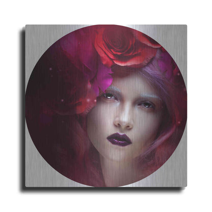 Luxe Metal Art 'Flower Girl' by Incado, Metal Wall Art