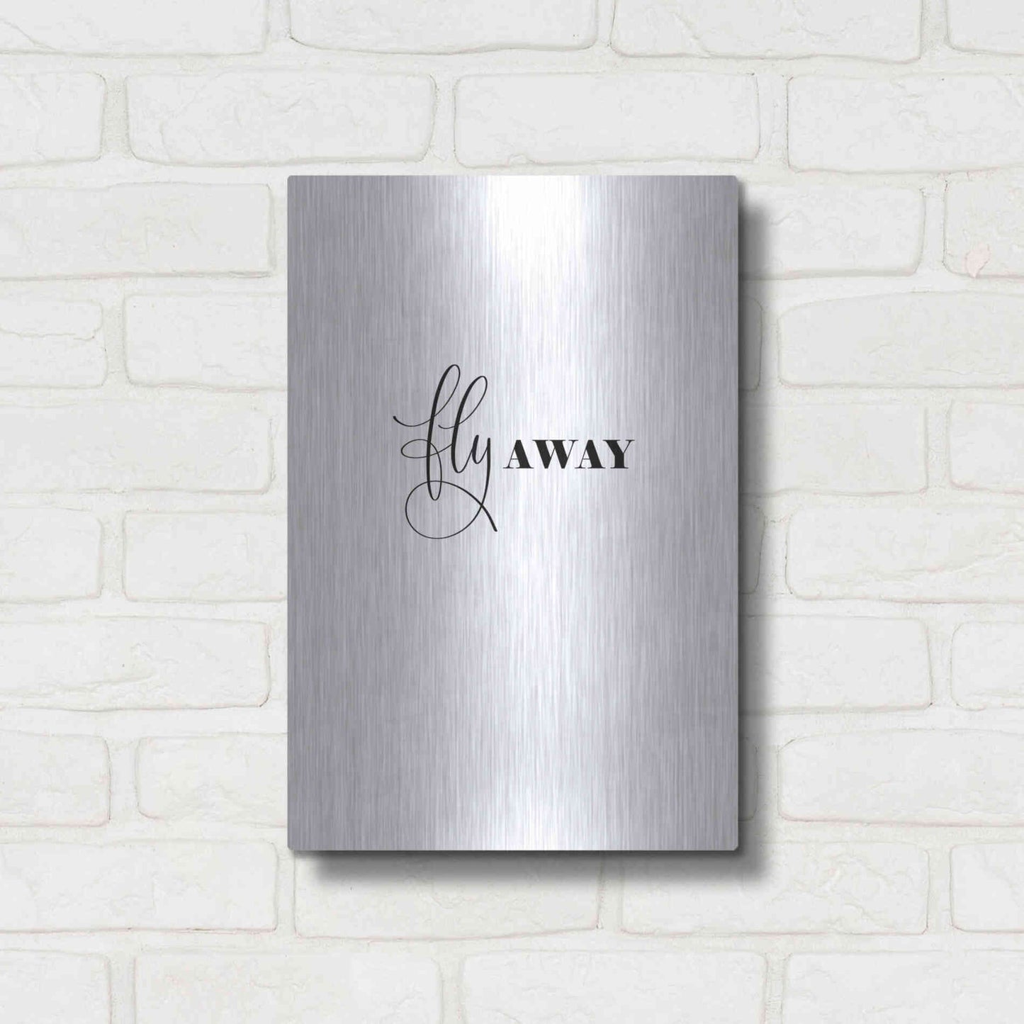 Luxe Metal Art 'Fly Away' by Incado, Metal Wall Art,12x16