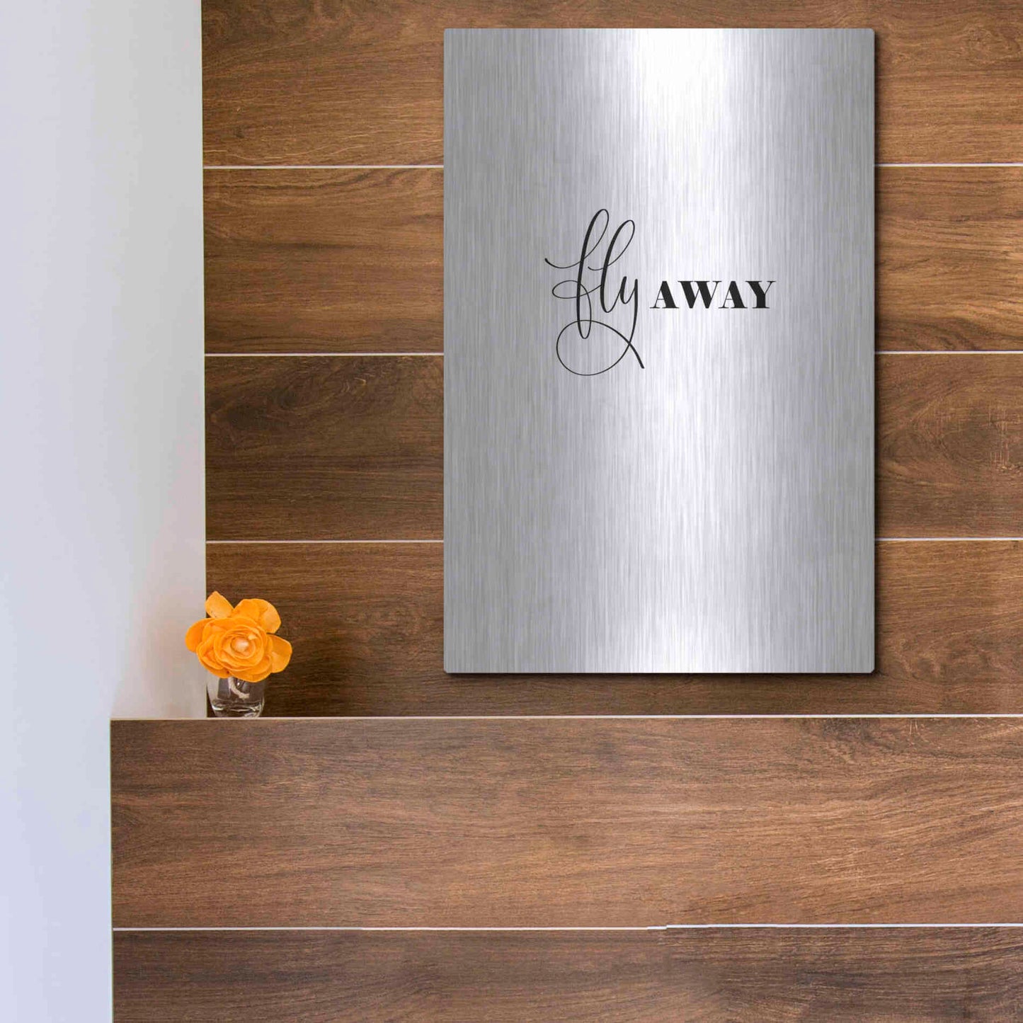 Luxe Metal Art 'Fly Away' by Incado, Metal Wall Art,12x16