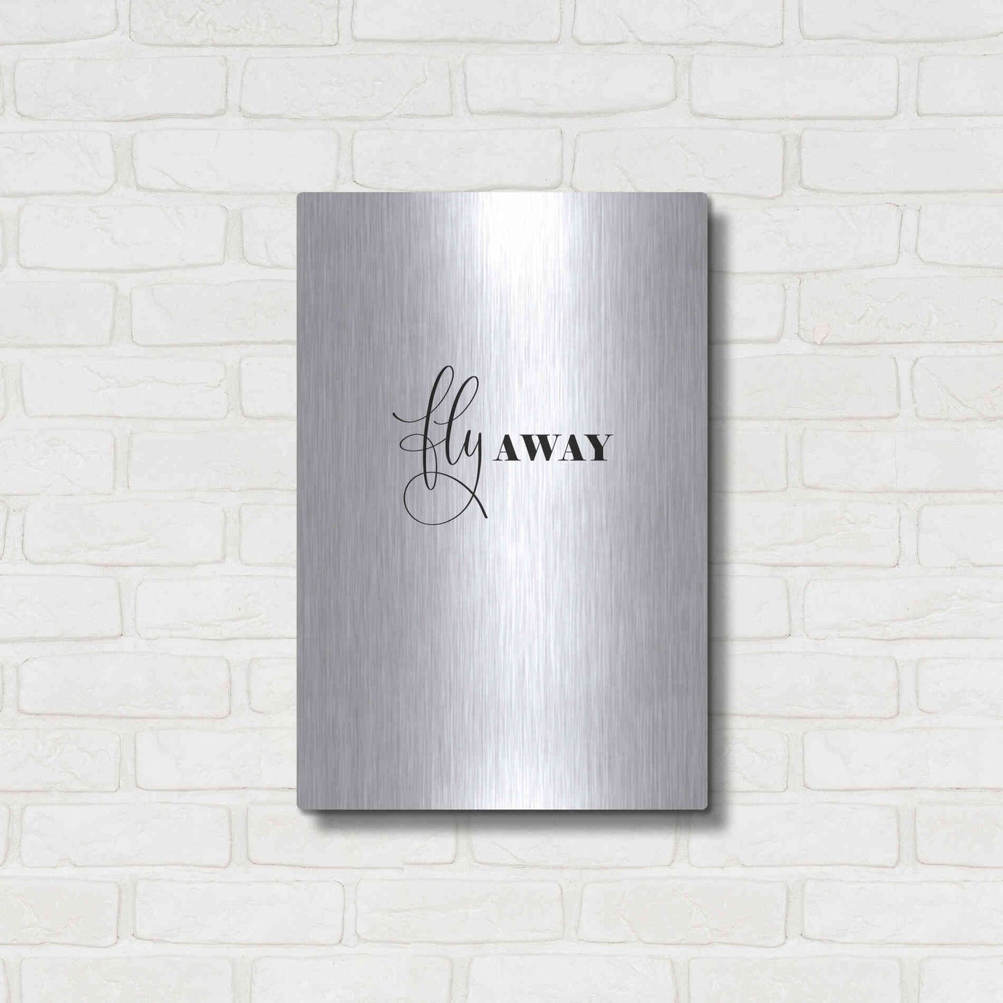 Luxe Metal Art 'Fly Away' by Incado, Metal Wall Art,16x24