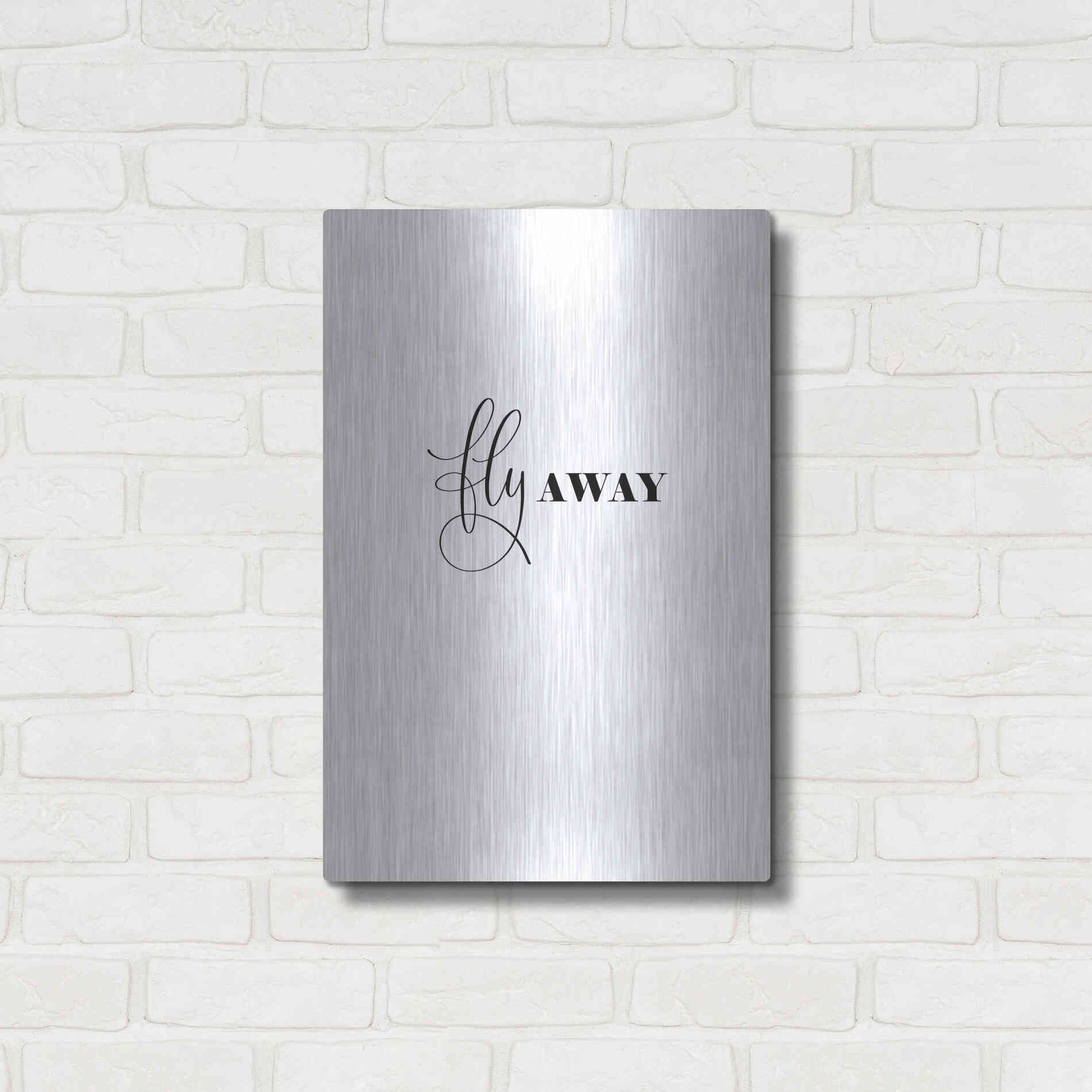 Luxe Metal Art 'Fly Away' by Incado, Metal Wall Art,16x24