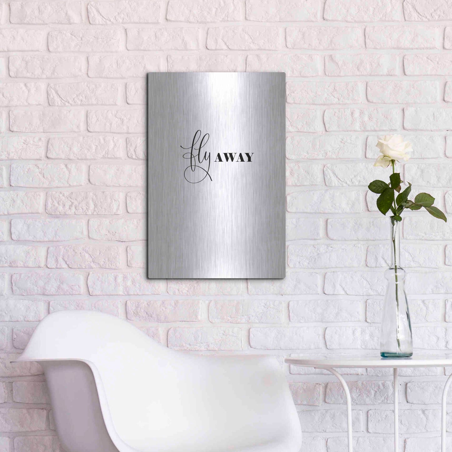Luxe Metal Art 'Fly Away' by Incado, Metal Wall Art,16x24