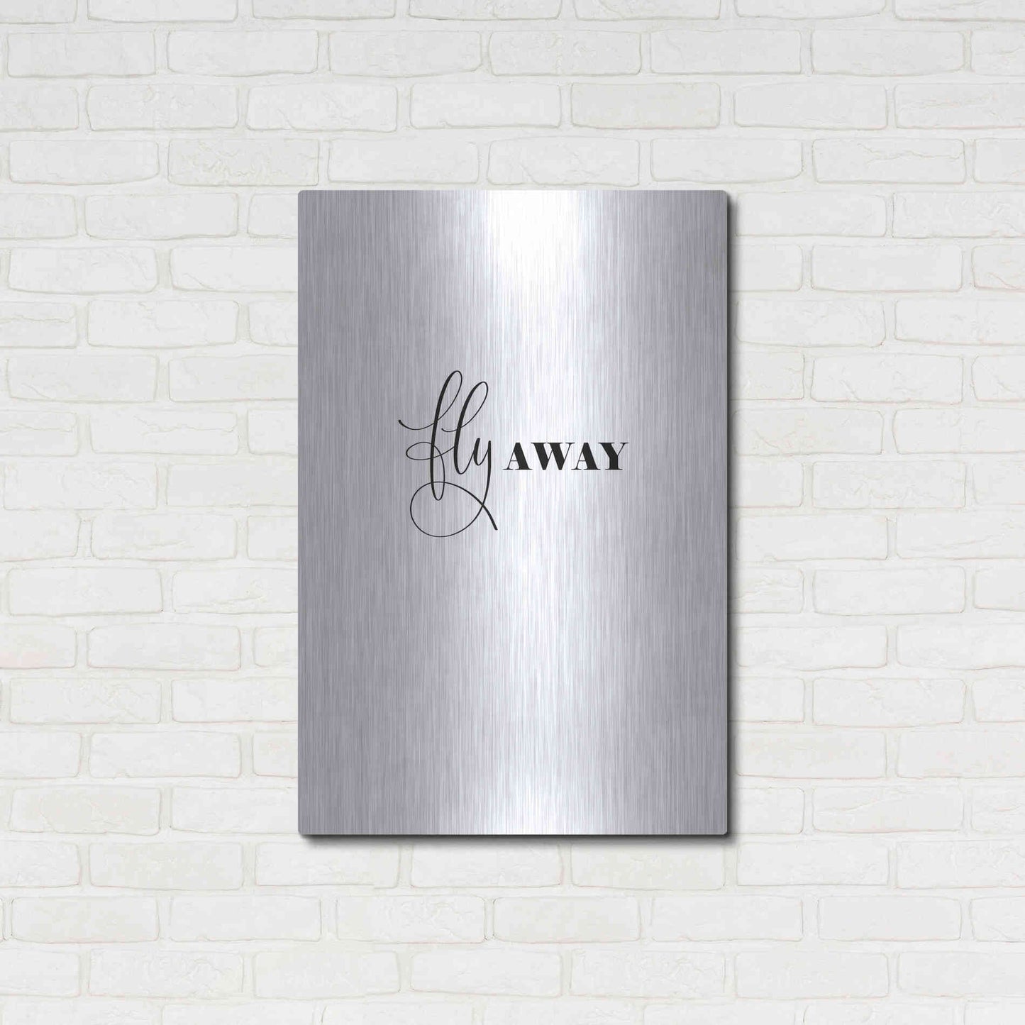 Luxe Metal Art 'Fly Away' by Incado, Metal Wall Art,24x36