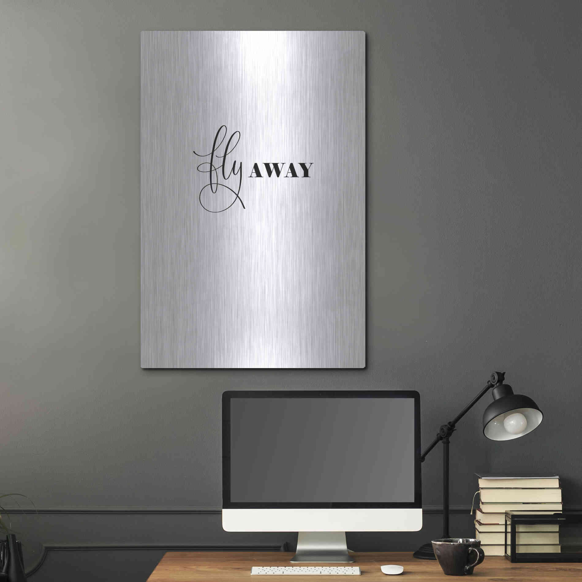 Luxe Metal Art 'Fly Away' by Incado, Metal Wall Art,24x36