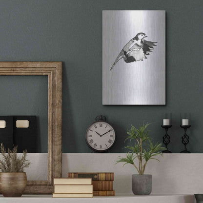 Luxe Metal Art 'Flying Bird II' by Incado, Metal Wall Art,12x16