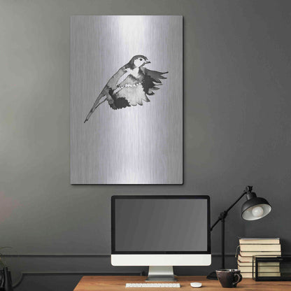 Luxe Metal Art 'Flying Bird II' by Incado, Metal Wall Art,24x36