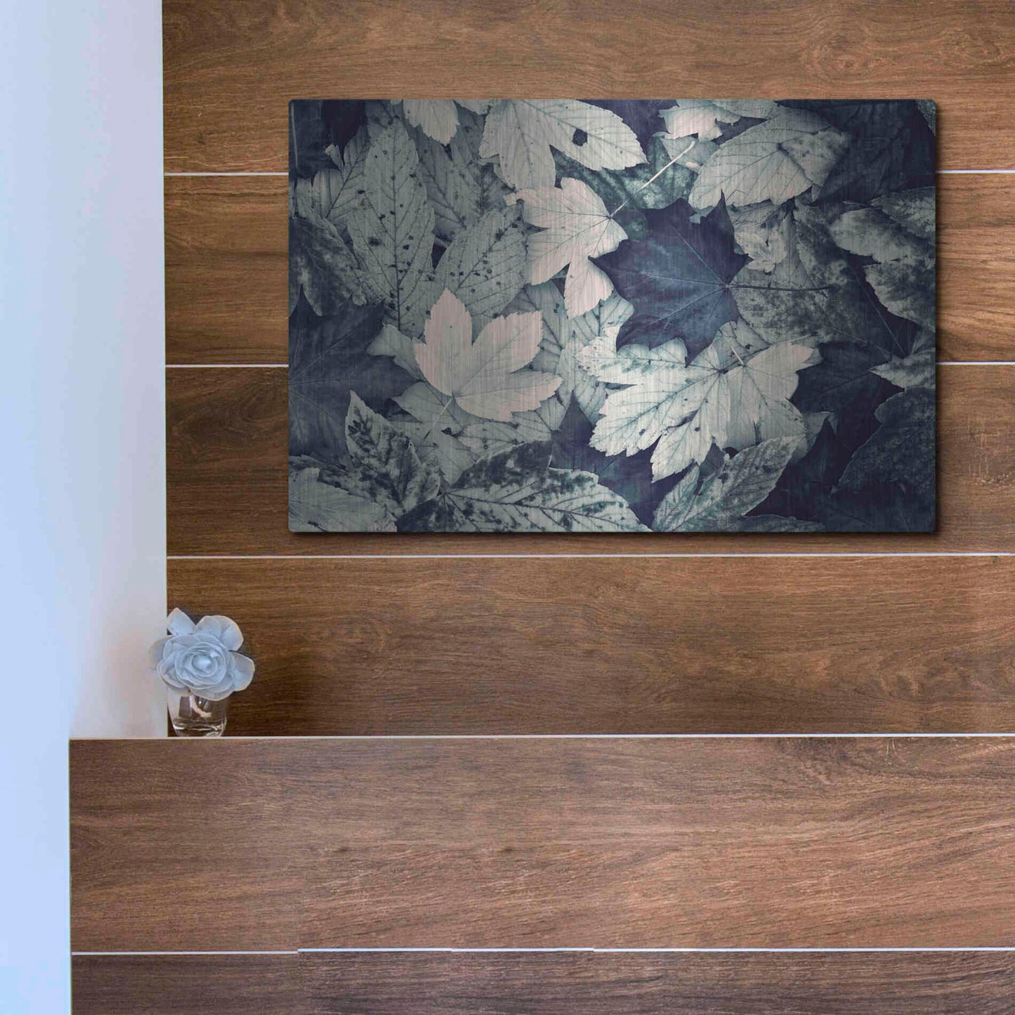 Luxe Metal Art 'Forest Floor' by Incado, Metal Wall Art,16x12