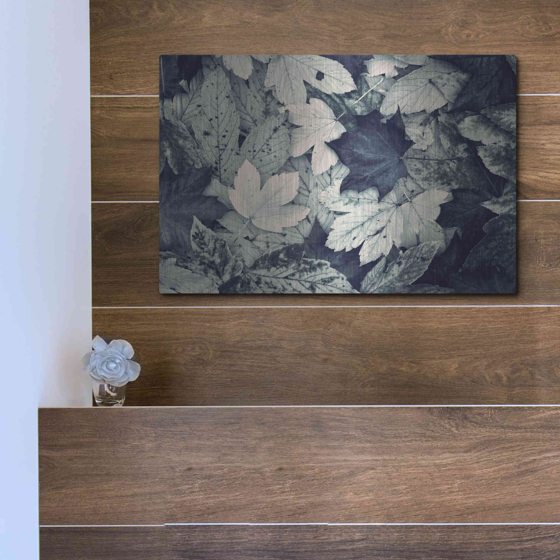 Luxe Metal Art 'Forest Floor' by Incado, Metal Wall Art,16x12