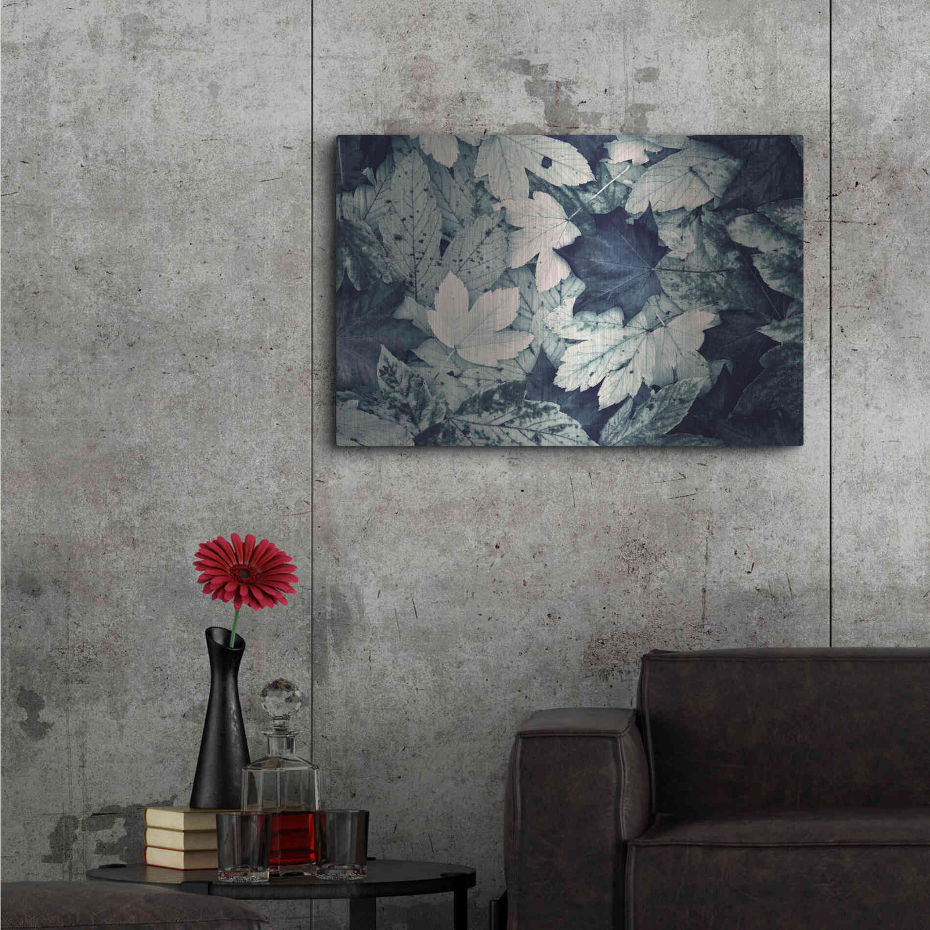 Luxe Metal Art 'Forest Floor' by Incado, Metal Wall Art,36x24