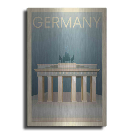 Luxe Metal Art 'Germany' by Incado, Metal Wall Art