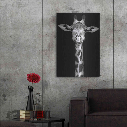 Luxe Metal Art 'Giraffe' by Incado, Metal Wall Art,24x36
