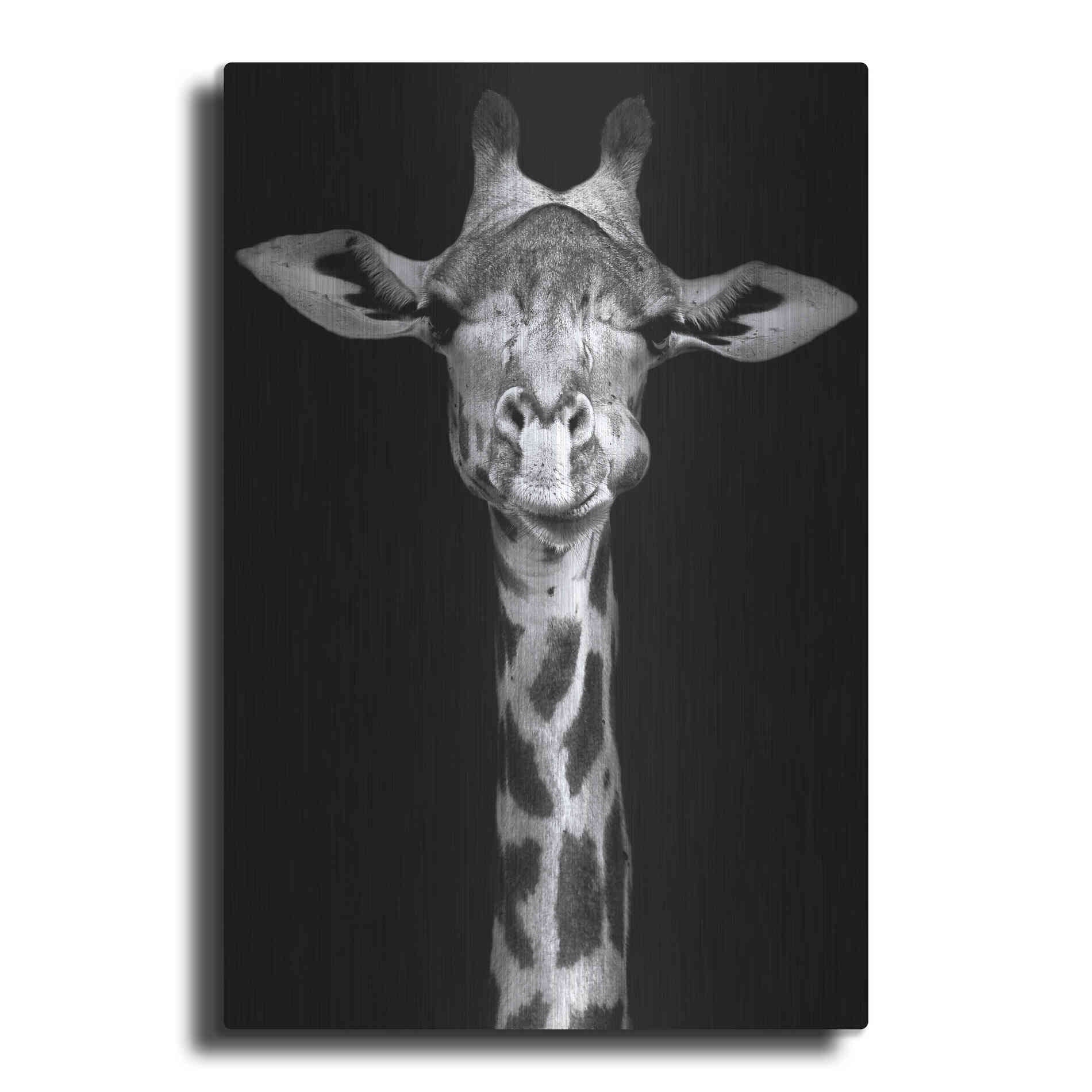 Luxe Metal Art 'Giraffe' by Incado, Metal Wall Art