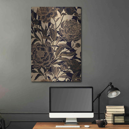 Luxe Metal Art 'Golden Rose II' by Incado, Metal Wall Art,24x36