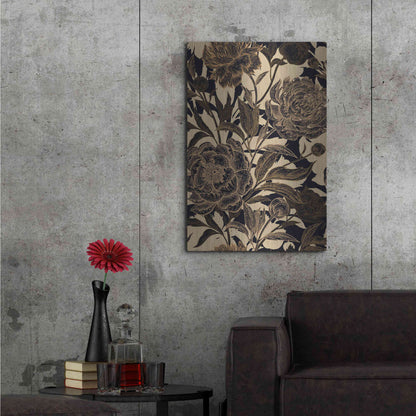 Luxe Metal Art 'Golden Rose II' by Incado, Metal Wall Art,24x36