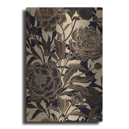 Luxe Metal Art 'Golden Rose II' by Incado, Metal Wall Art