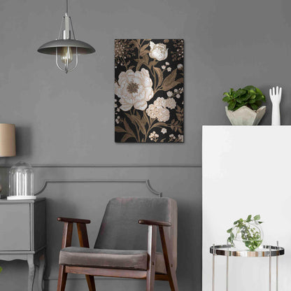 Luxe Metal Art 'Golden Rose' by Incado, Metal Wall Art,16x24