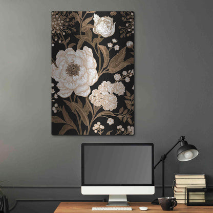 Luxe Metal Art 'Golden Rose' by Incado, Metal Wall Art,24x36