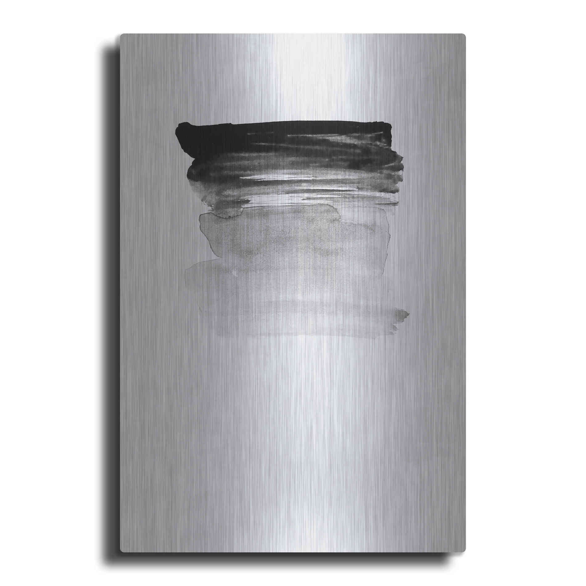 Luxe Metal Art 'Grey I' by Incado, Metal Wall Art