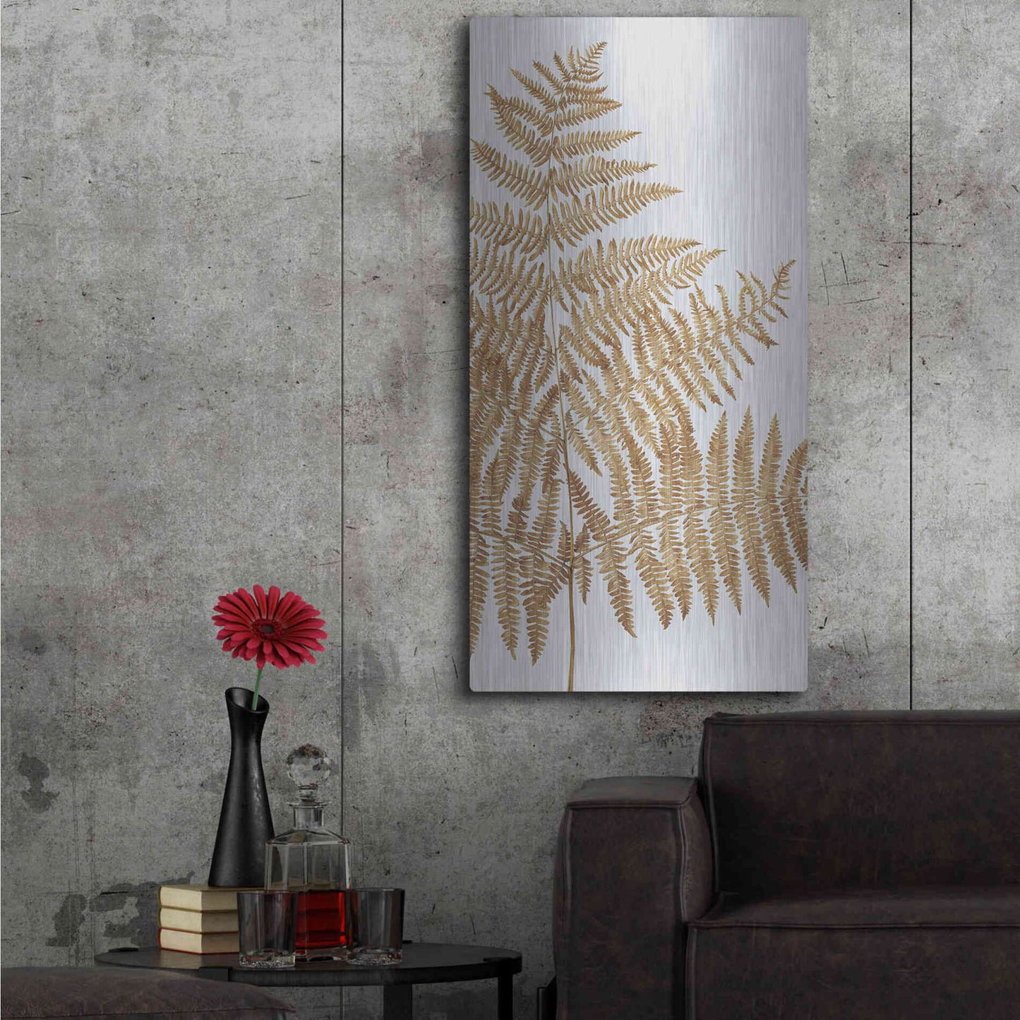 Luxe Metal Art 'Heaven on 3rd I' by Incado, Metal Wall Art,24x48