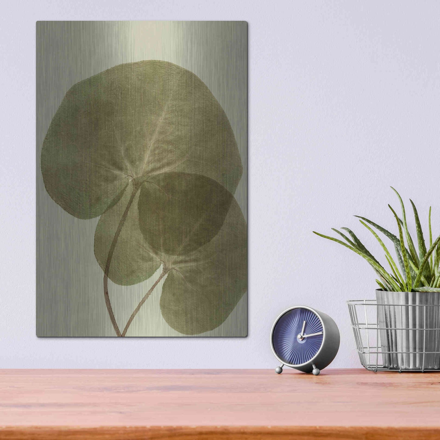 Luxe Metal Art 'Heaven on 3rd II' by Incado, Metal Wall Art,12x16