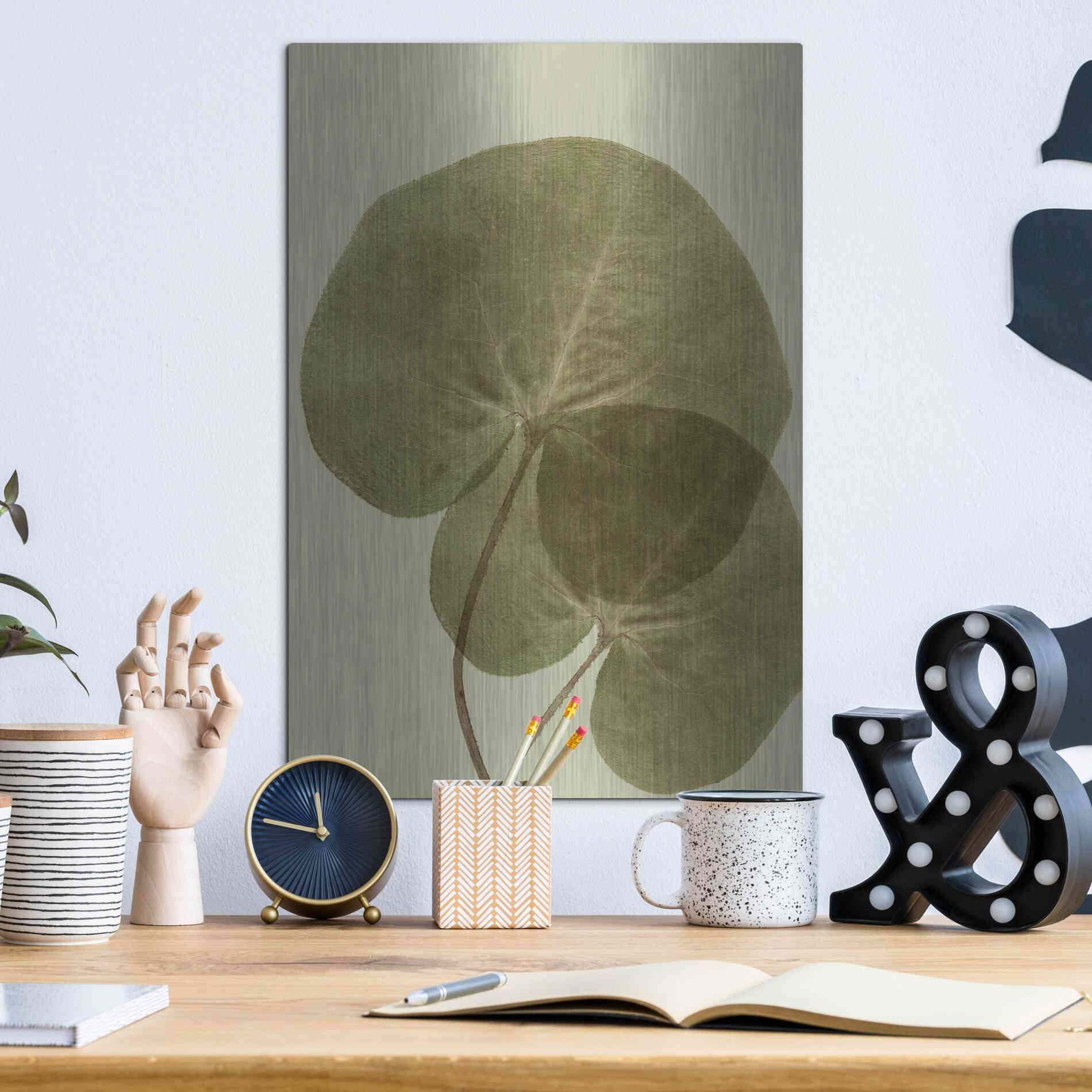 Luxe Metal Art 'Heaven on 3rd II' by Incado, Metal Wall Art,12x16