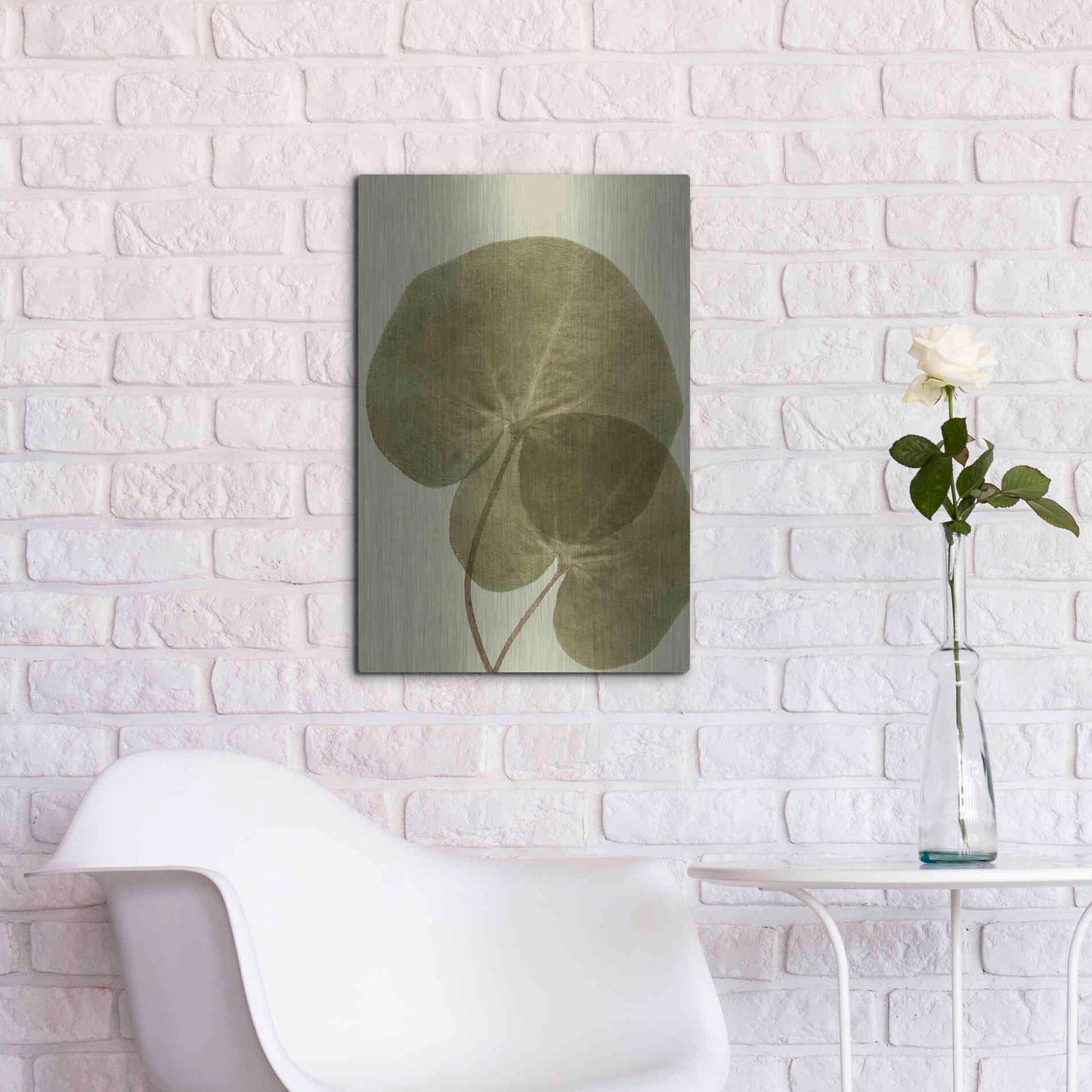 Luxe Metal Art 'Heaven on 3rd II' by Incado, Metal Wall Art,16x24