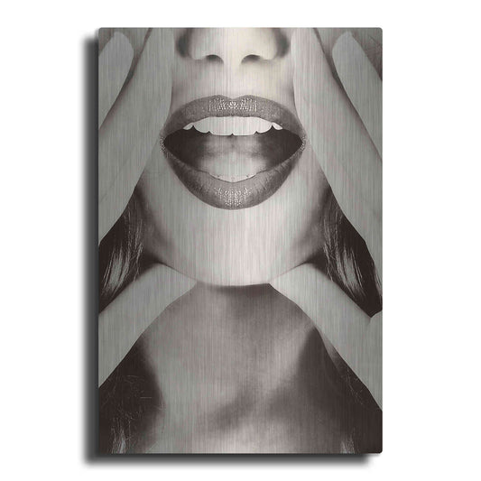 Luxe Metal Art 'Hey!' by Incado, Metal Wall Art