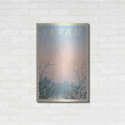 Luxe Metal Art 'Japan' by Incado, Metal Wall Art,24x36