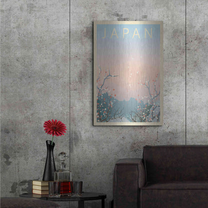 Luxe Metal Art 'Japan' by Incado, Metal Wall Art,24x36
