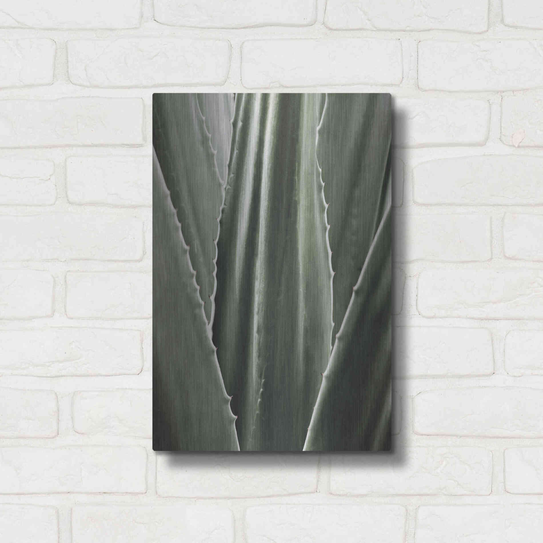 Luxe Metal Art 'Leaf I' by Incado, Metal Wall Art,12x16