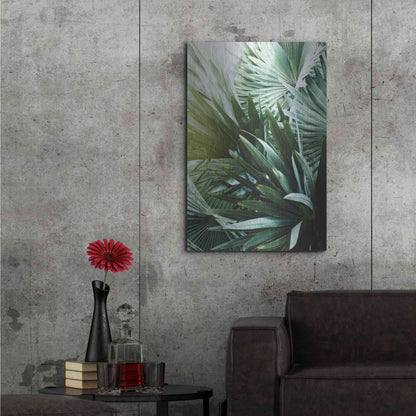 Luxe Metal Art 'Leaf II' by Incado, Metal Wall Art,24x36