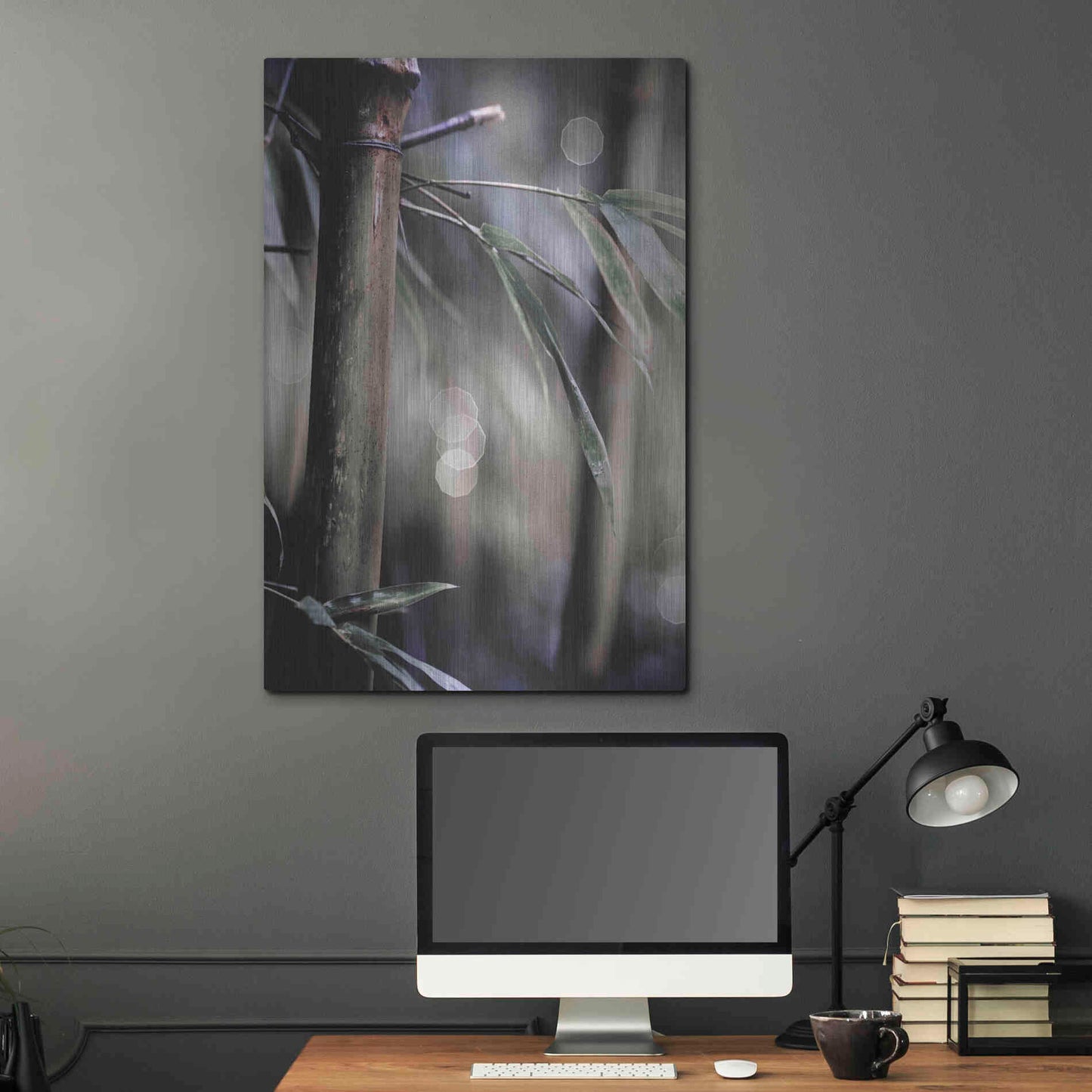 Luxe Metal Art 'Leaf IV' by Incado, Metal Wall Art,24x36