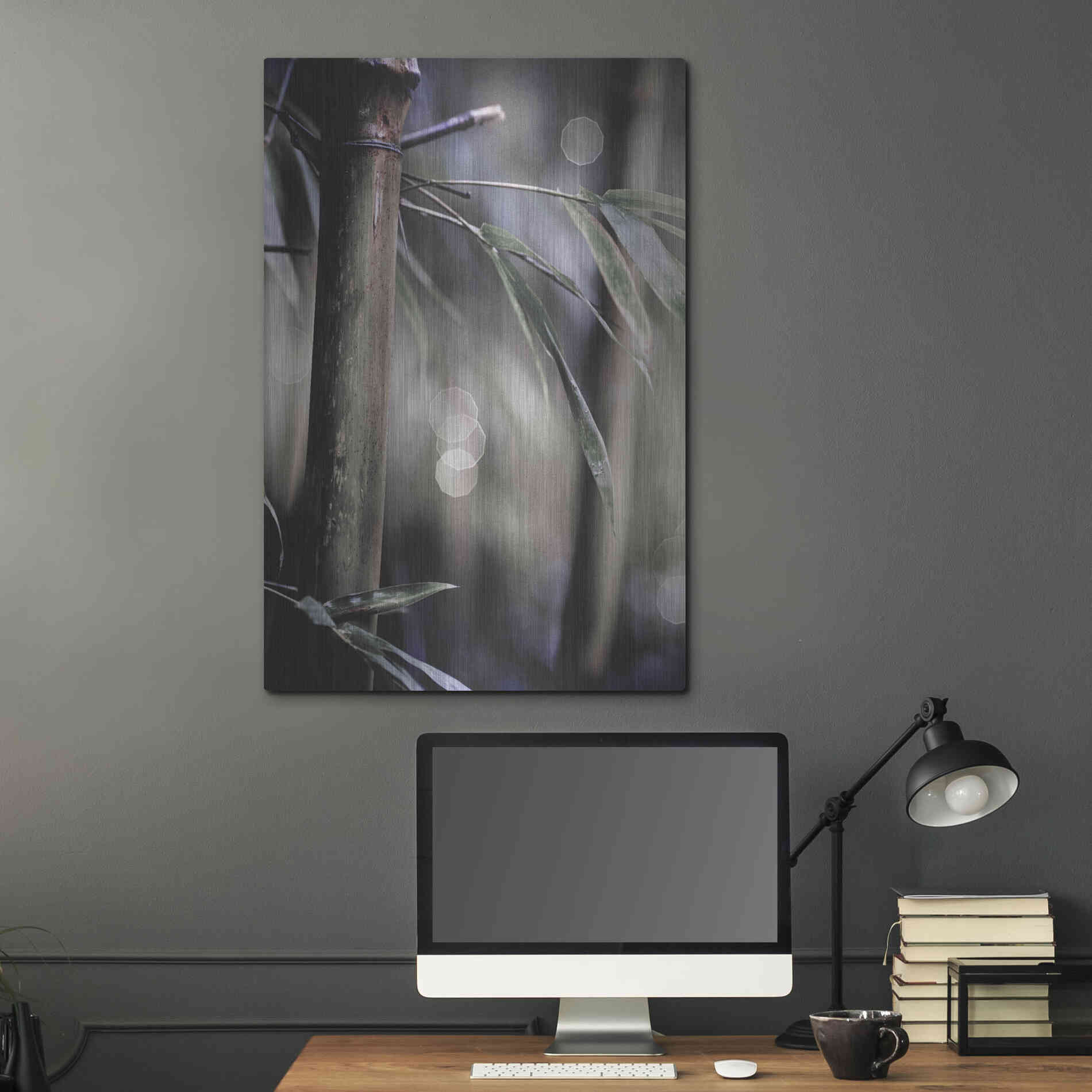 Luxe Metal Art 'Leaf IV' by Incado, Metal Wall Art,24x36