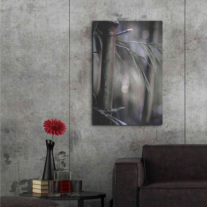 Luxe Metal Art 'Leaf IV' by Incado, Metal Wall Art,24x36