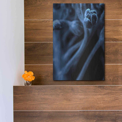 Luxe Metal Art 'Leaf VIII' by Incado, Metal Wall Art,12x16