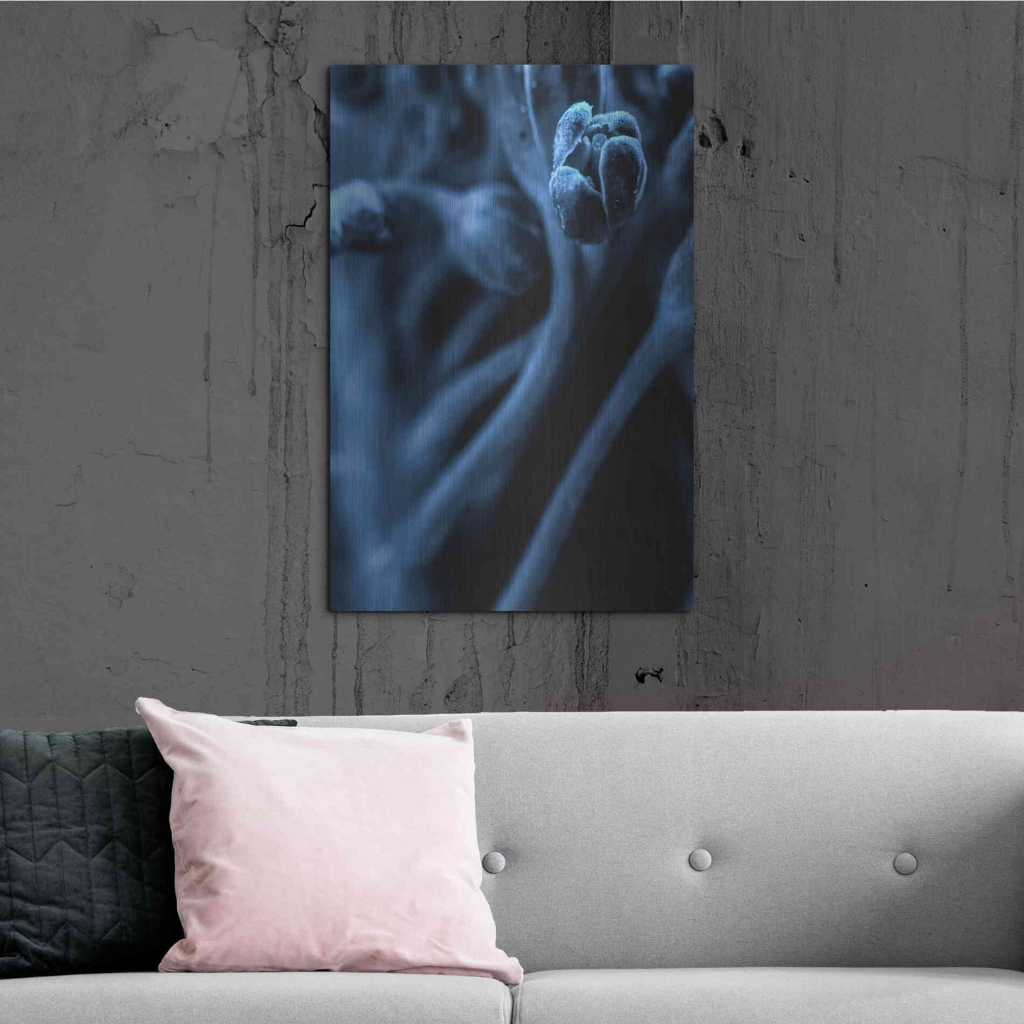 Luxe Metal Art 'Leaf VIII' by Incado, Metal Wall Art,24x36