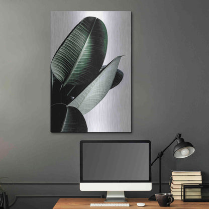 Luxe Metal Art 'Leaves' by Incado, Metal Wall Art,24x36