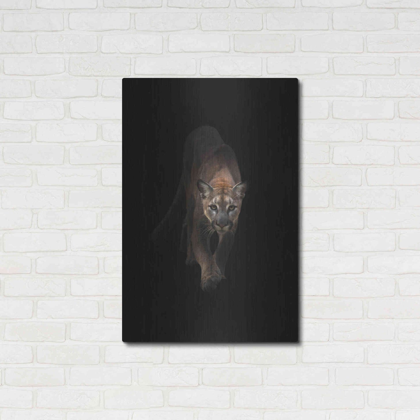 Luxe Metal Art 'Lion' by Incado, Metal Wall Art,24x36