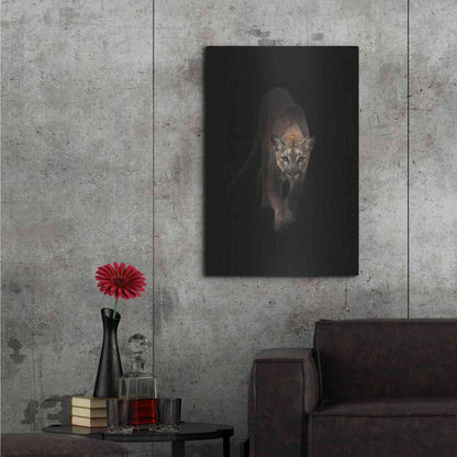 Luxe Metal Art 'Lion' by Incado, Metal Wall Art,24x36