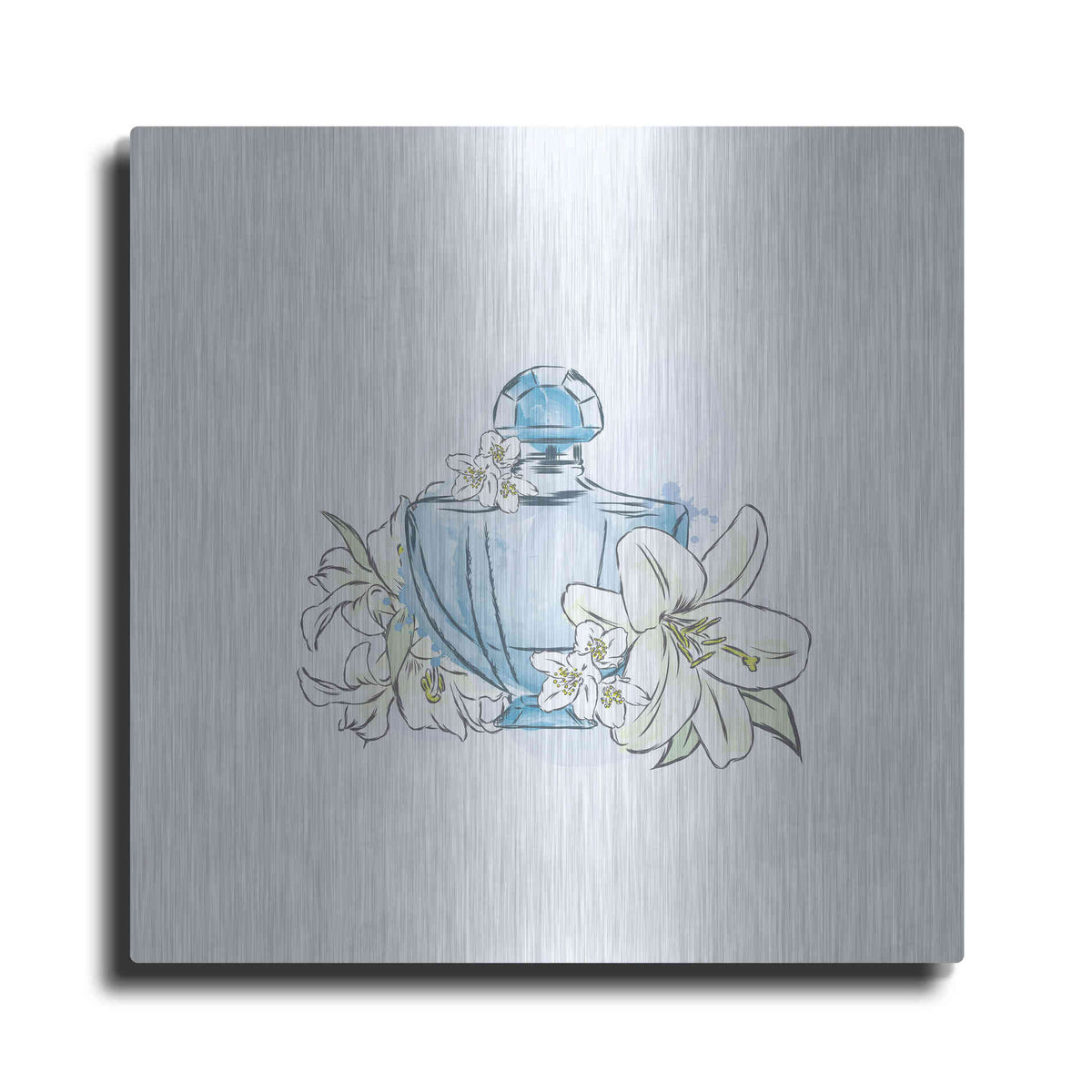 Luxe Metal Art 'Perfume II' by Incado, Metal Wall Art