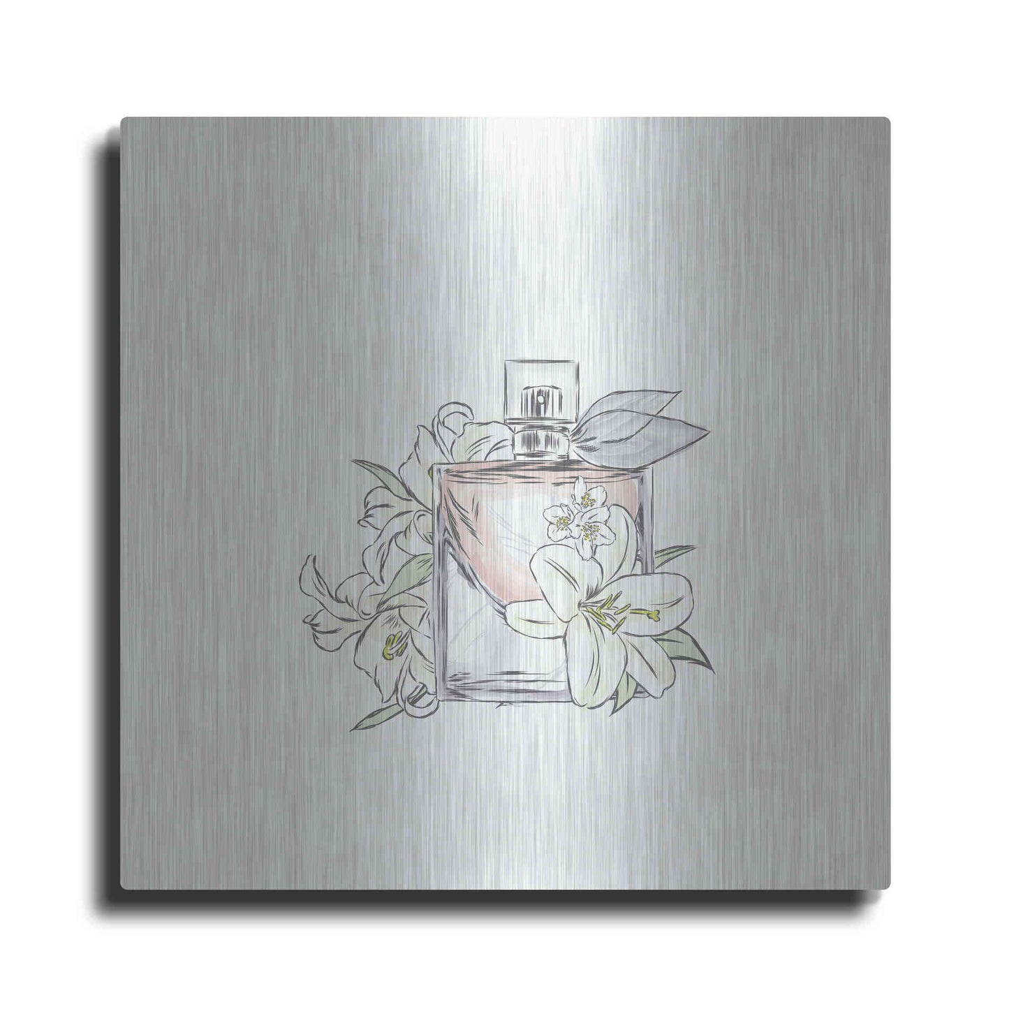 Luxe Metal Art 'Perfume VI' by Incado, Metal Wall Art