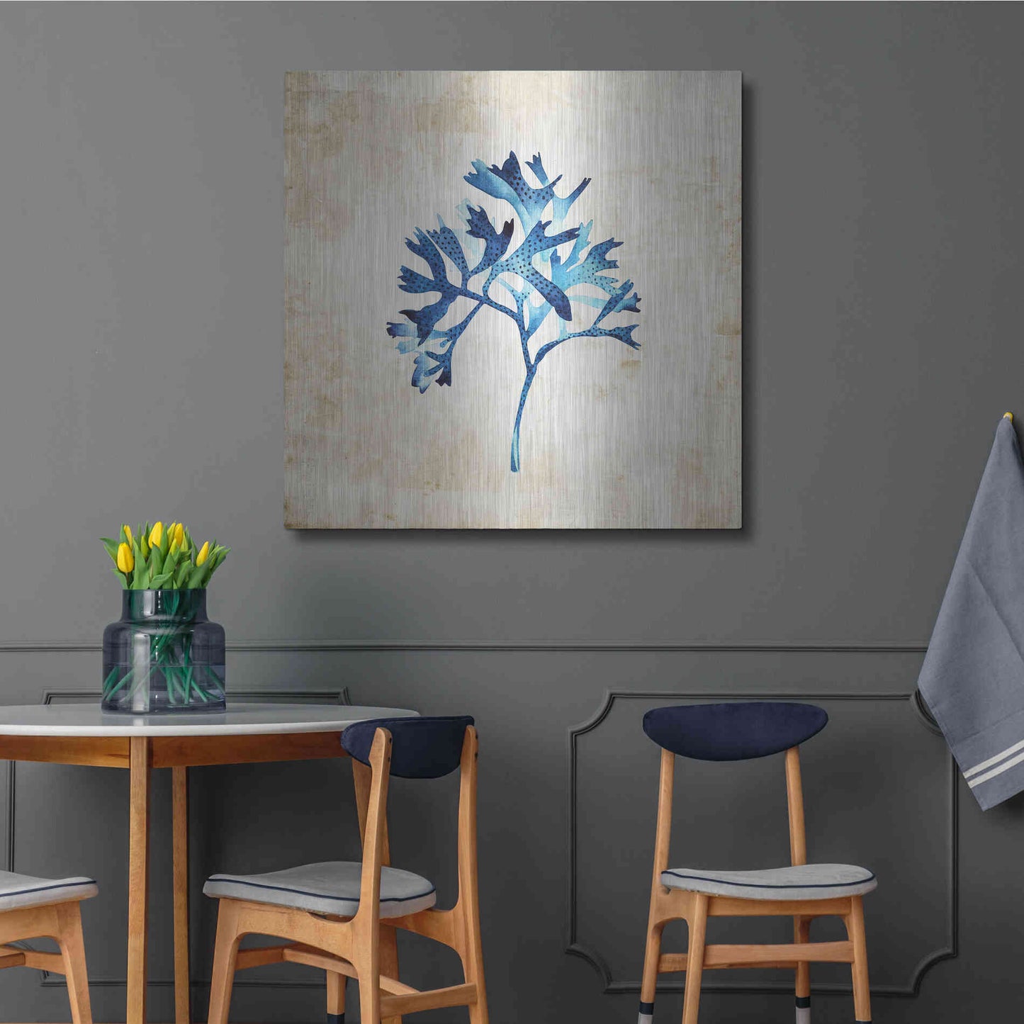 Luxe Metal Art 'Sea Life I' by Incado, Metal Wall Art,36x36