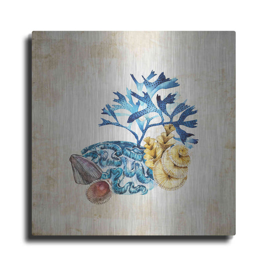 Luxe Metal Art 'Sea Life II' by Incado, Metal Wall Art