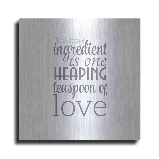 Luxe Metal Art 'Secret Ingredient' by Incado, Metal Wall Art